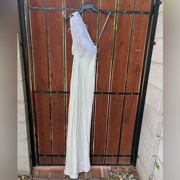Made by ILA white silk gown size XS NWT - Picture 4 of 11